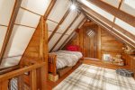 loft above kitchen - full size futon